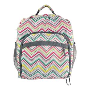 Thirty One Party Punch Chevron Sling Backpack Messenger‎ Bag